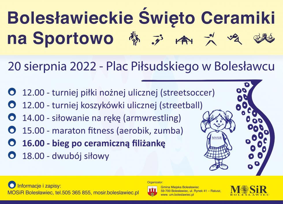 Bolesławieckie Święto Ceramiki na Sportowo